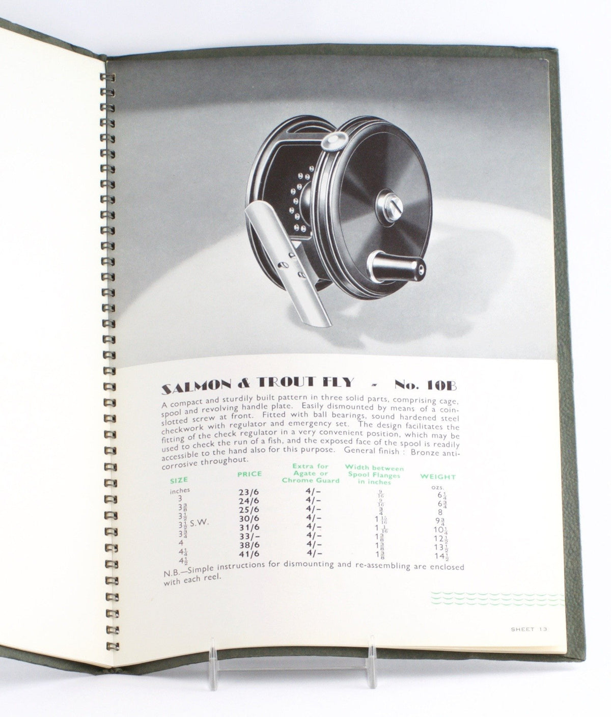 JW Young 1938 Reel Catalogue 