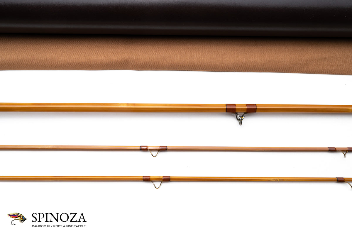 Jim Reams Bamboo Fly Rod 8’6’’ 2/2 #4/5 - ferrules and tip tops detail
