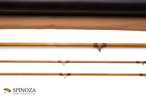 Jim Reams Bamboo Fly Rod 8’6’’ 2/2 #4/5 - ferrules and tip tops detail