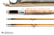 Jim Schaaf The Flame Treated Bamboo Fly Rod 8' 2/2 #6