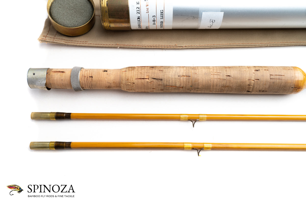 Jim Schaaf Garrison 212E Fly Rod 8' 2/2 #5/6 - handle grip and reel seat detail