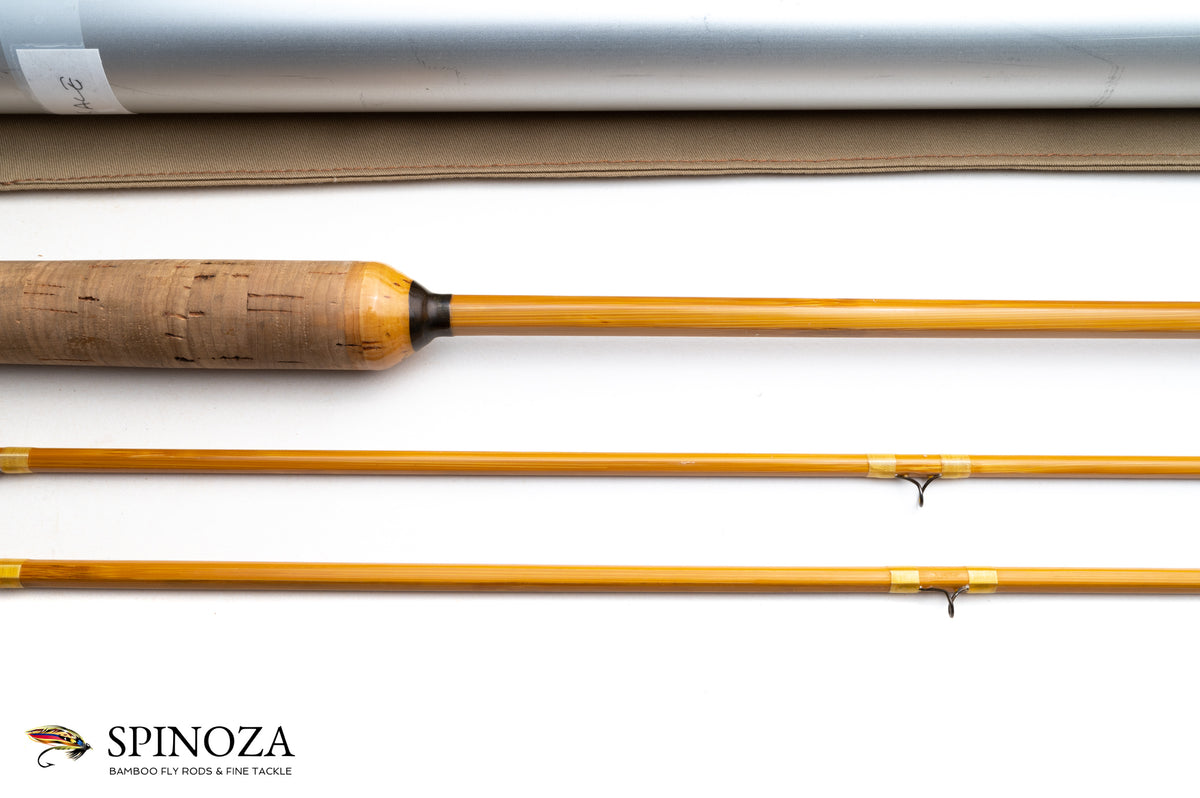 Jim Schaaf Garrison 212E Fly Rod 8' 2/2 #5/6 - maker signature and rod markings
