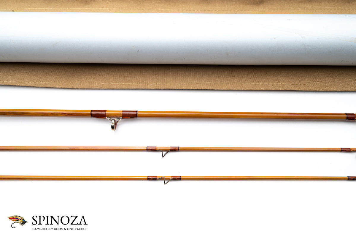 Jim Schaaf ”The Special” Bamboo Fly Rod 6'9" 2/2 #4 - rod sections with guides and wraps