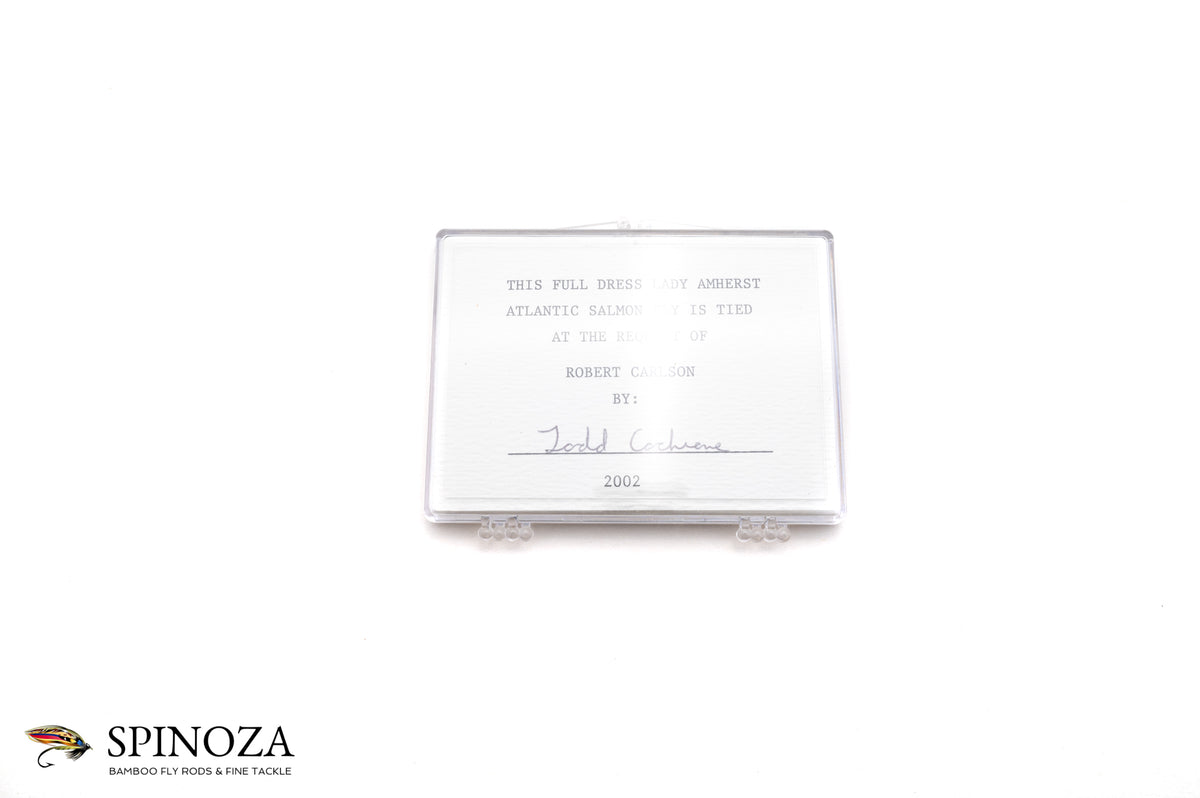 Lady Amherst Fly tied by Todd Cochrane