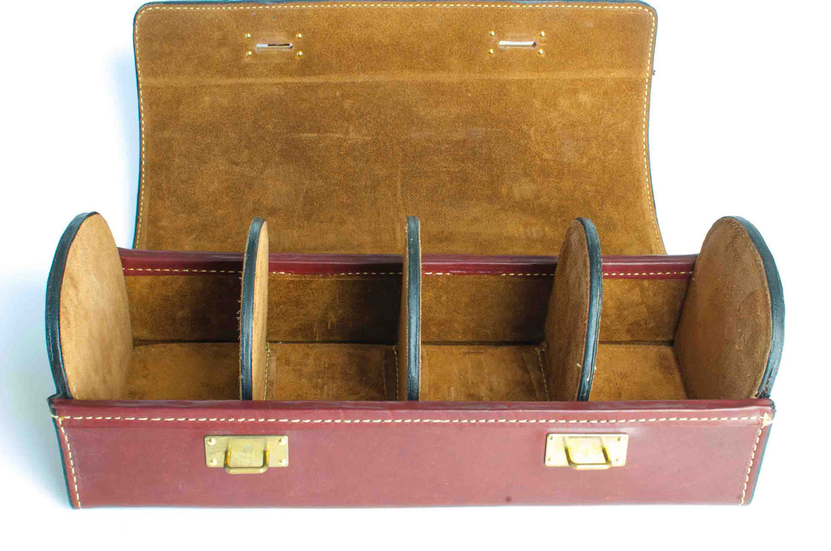 Mulholland Brothers Latigo Leather Reel Case