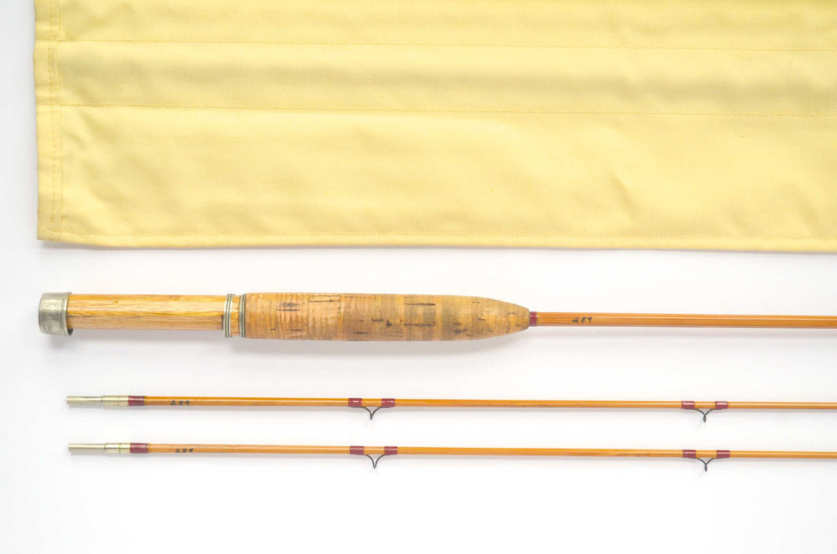 Leonard 37ACM Baby Catskill Fly Rod 6' 2/2 #2/3 - grip and reel seat close-up