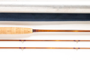 Leonard 38-4 Hunt Fly Rod 7' 2/2 #4 - maker's marking and inscription