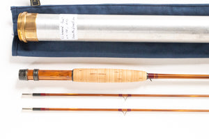 Leonard 38-4 Hunt Fly Rod 7' 2/2 #4 - grip and reel seat close-up