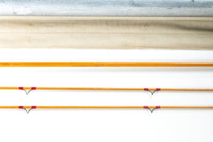 Leonard 38 ACM Fly Rod 7' 2/2 #3 - rod sections with wrapping detail