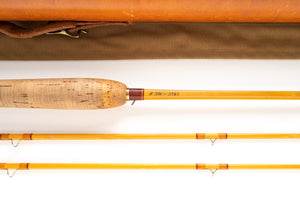 Leonard 39-5 H Fly Rod 7'6" 2/2 #5 - maker's marking and inscription