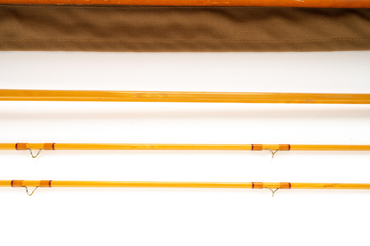 Leonard 39-5 H Fly Rod 7'6" 2/2 #5 - rod sections with wrapping detail