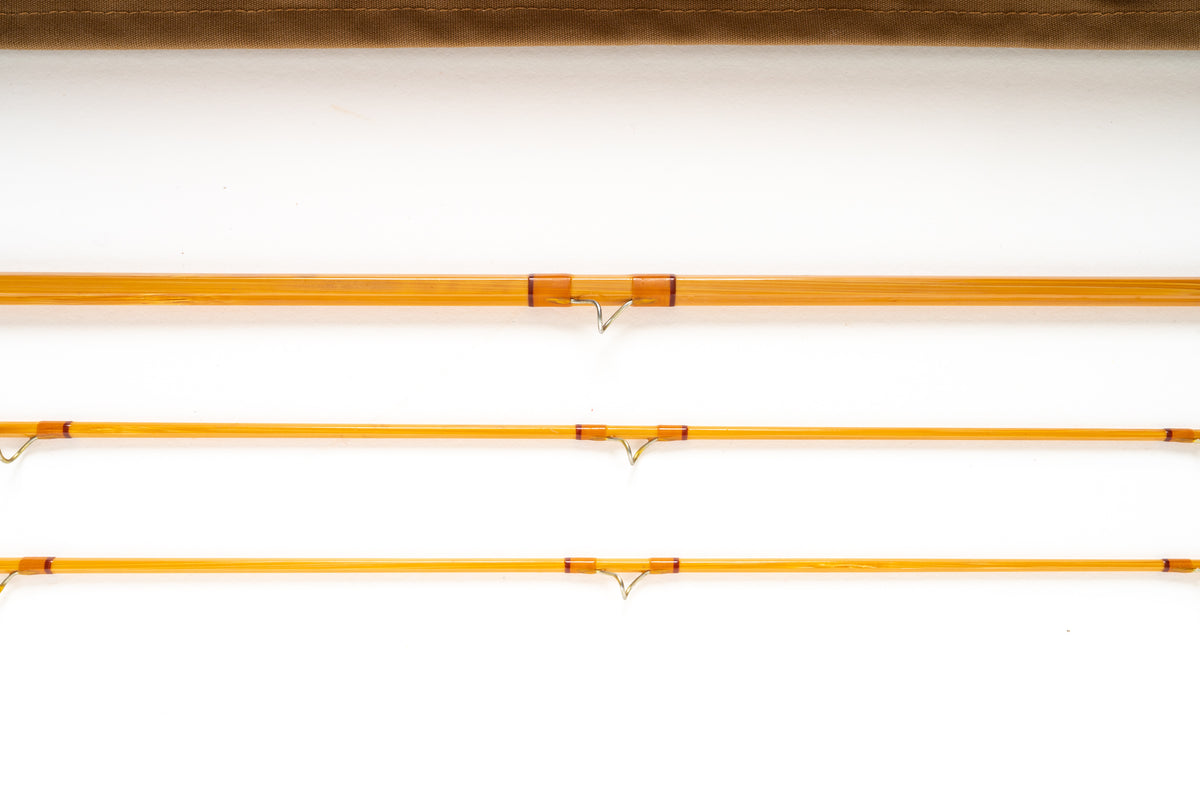 Leonard 39-5 H Fly Rod 7'6" 2/2 #5 - guide wrapping and spacing