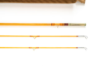 Leonard 39-5 H Fly Rod 7'6" 2/2 #5 - ferrule detail and joints
