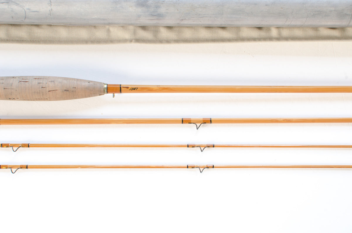 Leonard 48H Fly Rod 7' 3/2 #3/4 - maker's marking and inscription