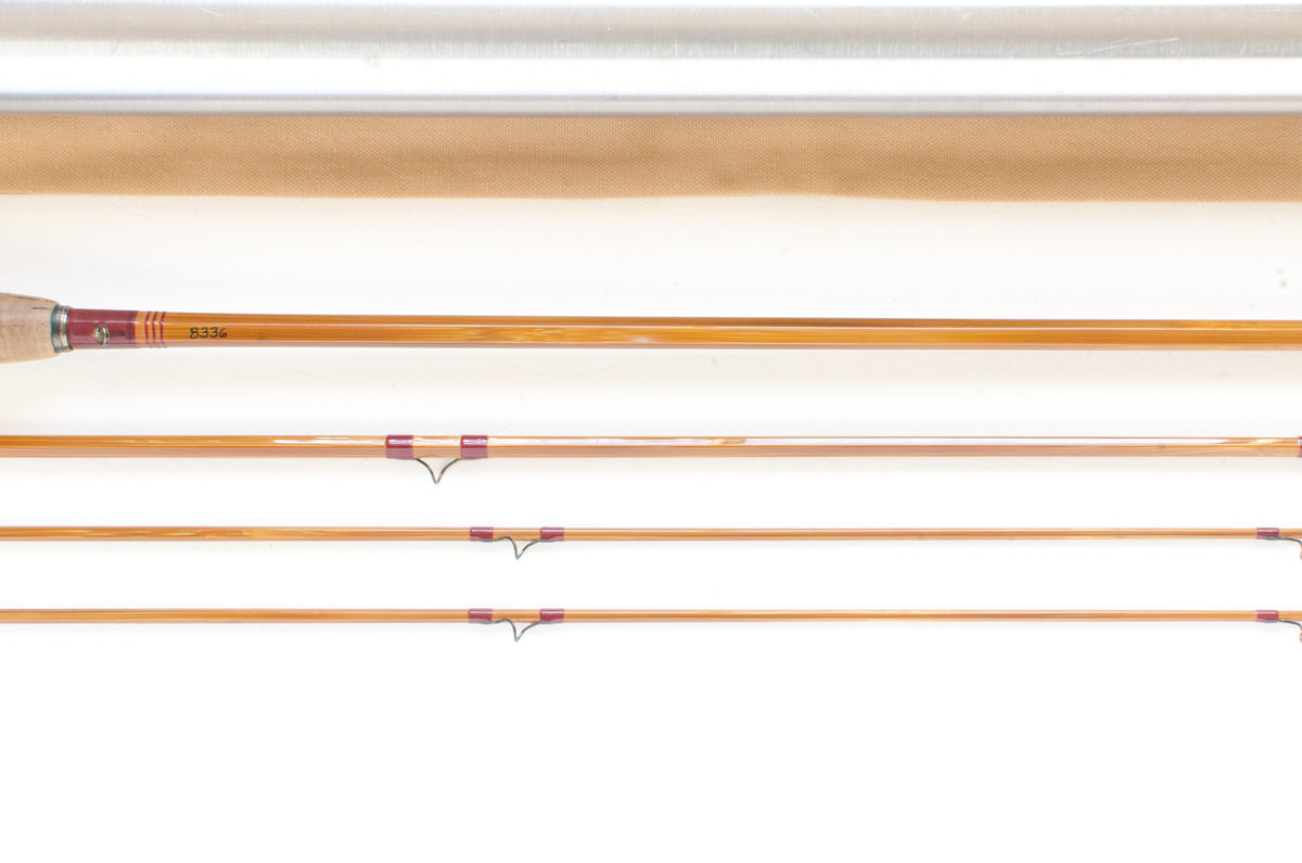 Leonard 49-4 Fly Rod 7'6" 3/2 #4 - guide wrapping and spacing