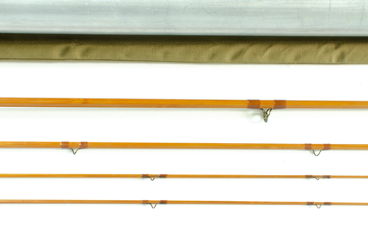 Leonard 50-5 Tournament Fly Rod 8' 3/2 #5 - rod sections with wrapping detail
