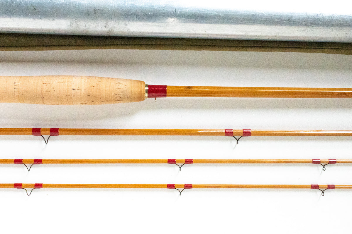 Leonard 51DF Tournament Fly Rod 9' 3/2 #6 - maker's marking and inscription