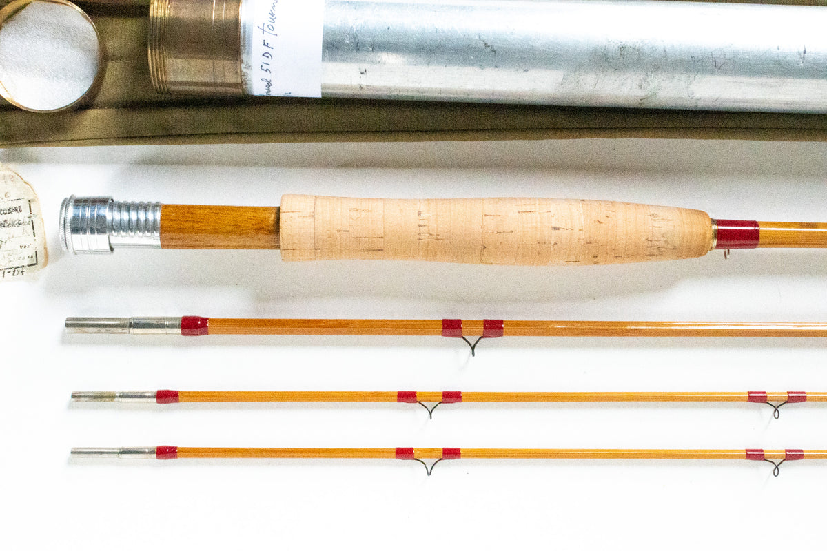 Leonard 51DF Tournament Fly Rod 9' 3/2 #6 - grip and reel seat close-up