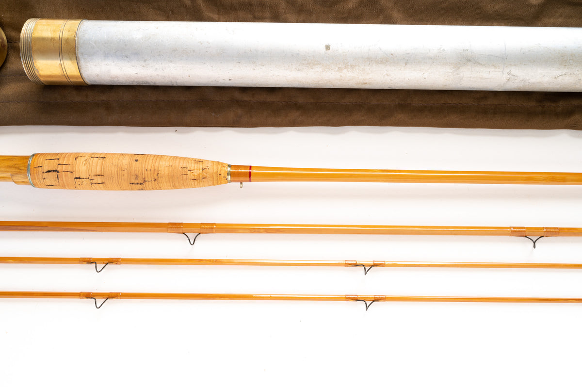 HL Leonard Fly Rod 8' 3/2 #4/5 - maker's marking and inscription