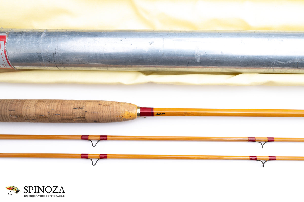 Leonard 40H Fly Rod 8' 2/2 #7 - maker's marking and inscription