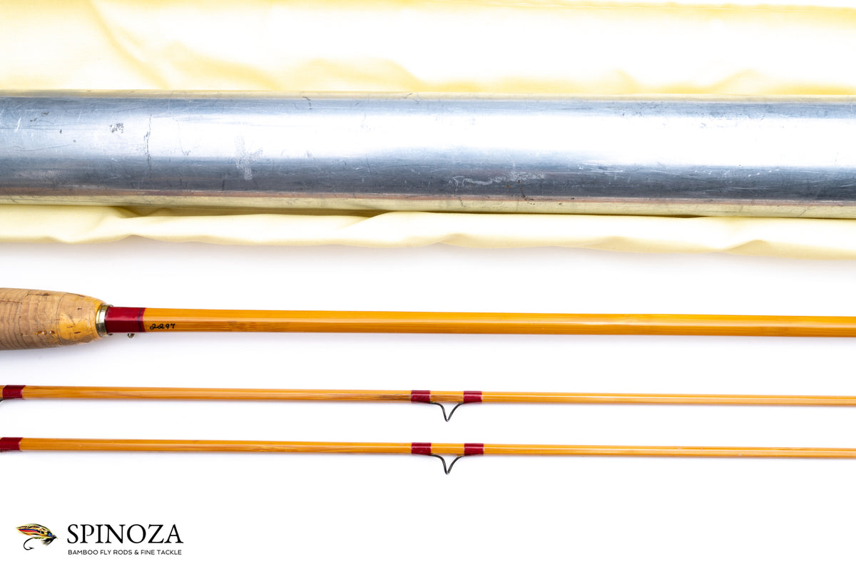 Leonard 40H Fly Rod 8' 2/2 #7 - rod sections with wrapping detail
