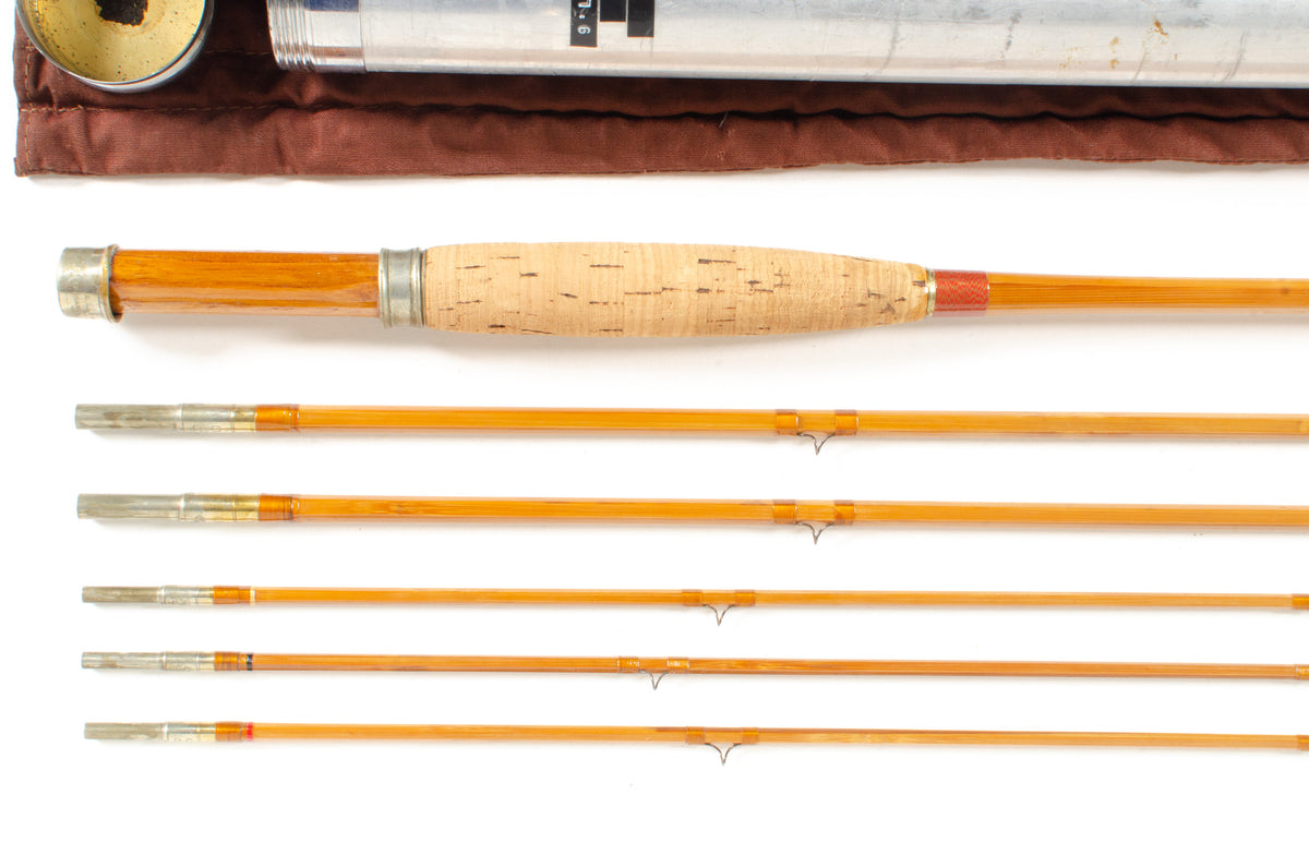HL Leonard Fly Rod 9' 3/3 #6 - grip and reel seat close-up