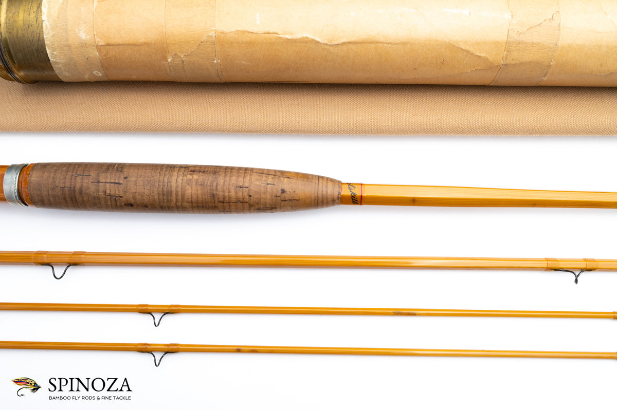 Leonard Catskill 49-3 Bamboo Fly Rod 7'6" 3/2 #3 - maker's marking and inscription