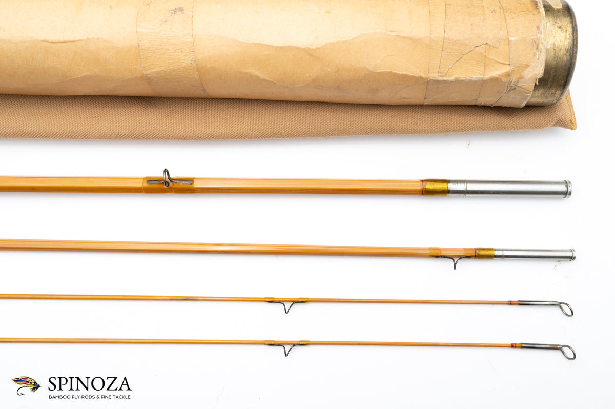 Leonard Catskill 49-3 Bamboo Fly Rod 7'6" 3/2 #3 - ferrule detail and joints