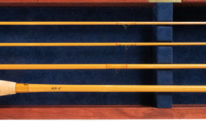 Leonard 49-5 Catskill Fly Rod 7'6" 3/2 #5 - rod sections with wrapping detail