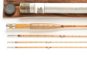 Leonard Catskill Fly Rod 8' 3/2 #3/4 - grip and reel seat close-up