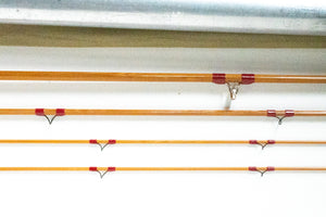 Leonard 50DF Tournament Fly Rod 8' 3/2 #5 - rod sections with wrapping detail