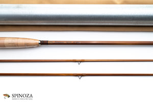 Leonard Duracane Bamboo Fly Rod 7'6" 2/2 #5 - maker's marking and inscription