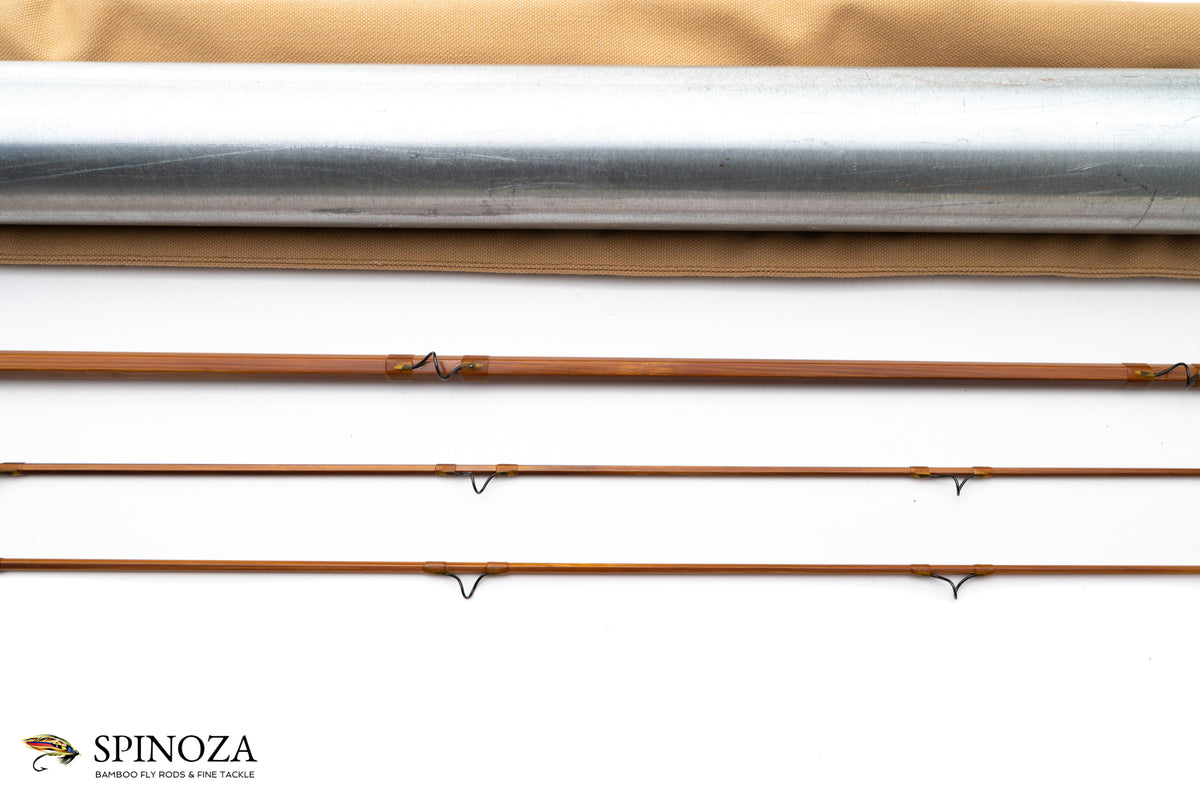 Leonard Duracane Bamboo Fly Rod 7'6" 2/2 #5 - ferrule detail and joints