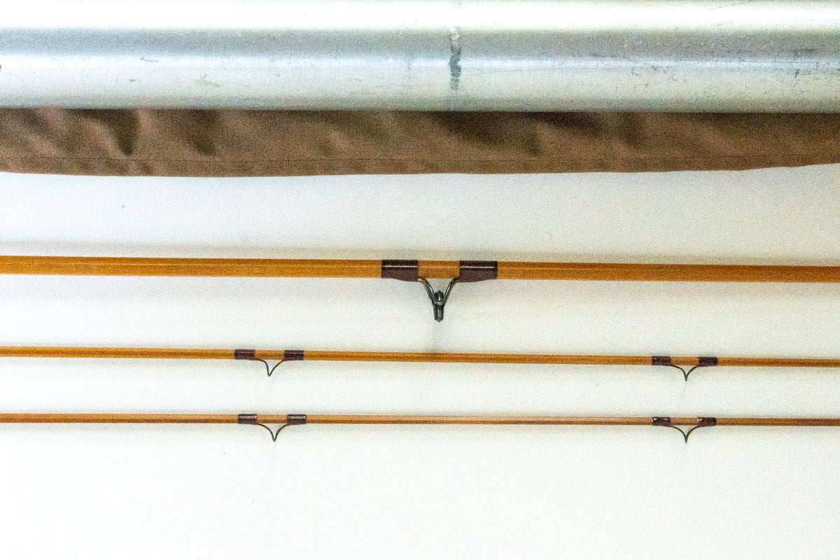 Leonard Model 755 Duracane Fly Rod 7'6" 2/2 #5 - guide wrapping and spacing