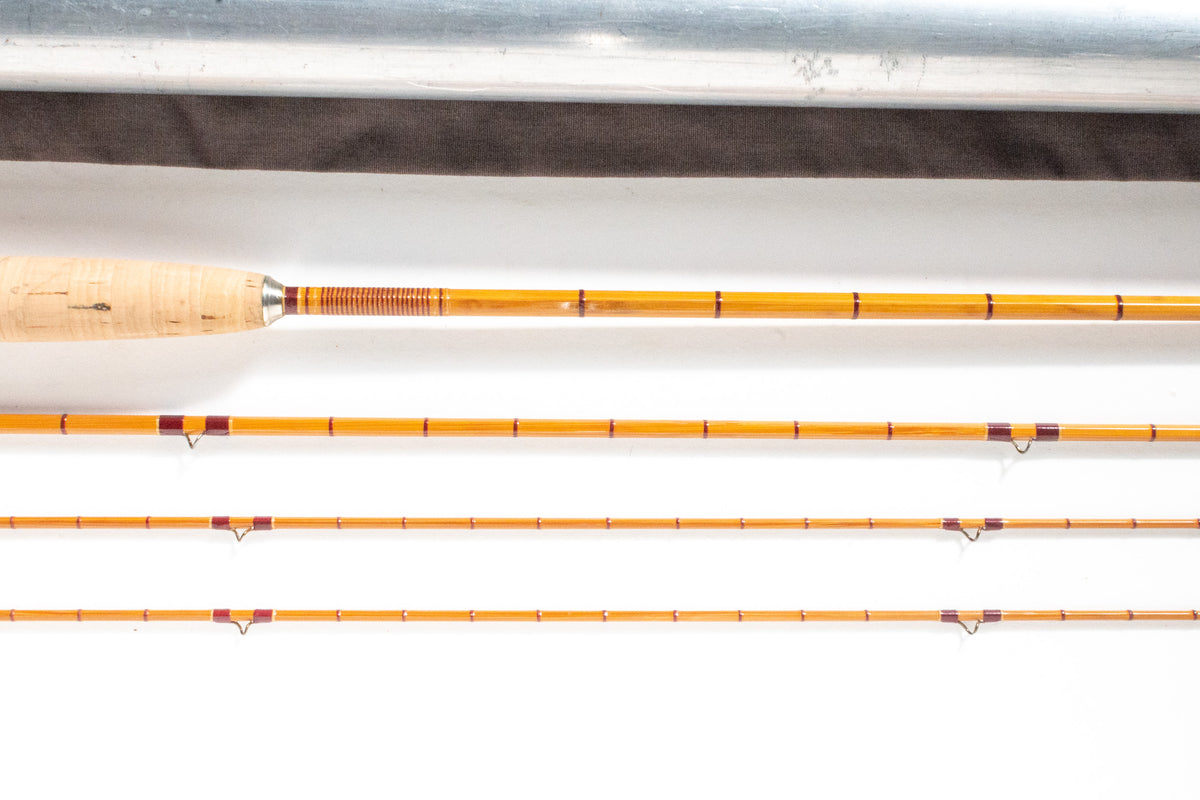 Leonard Fairy Catskill Fly Rod 8' 3/2 #2/3 - maker's marking and inscription