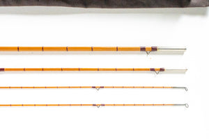 Leonard Fairy Catskill Fly Rod 8' 3/2 #2/3 - guide wrapping and spacing