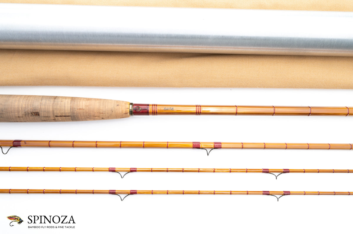 HL Leonard 51-5 Hunt Special Fly Rod 8'6" 3/2 #5 - maker's marking and inscription