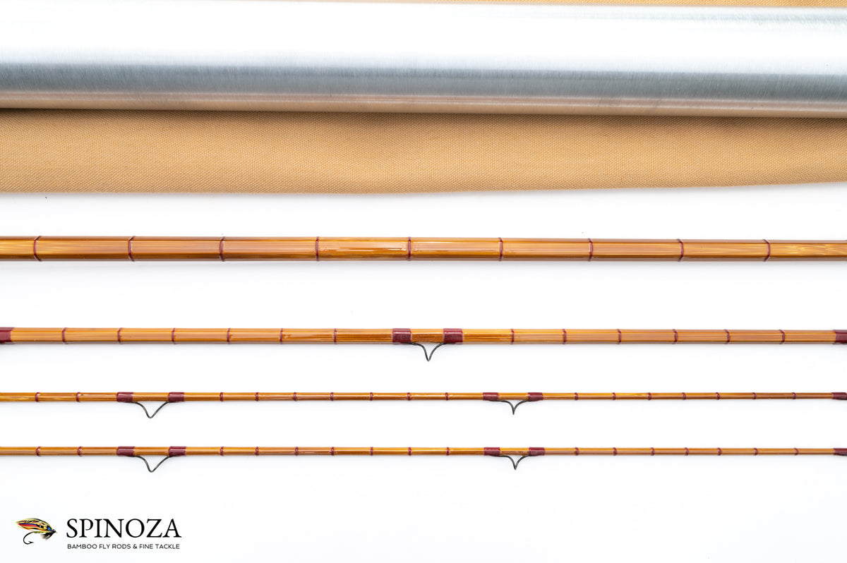 HL Leonard 51-5 Hunt Special Fly Rod 8'6" 3/2 #5 - rod sections with wrapping detail