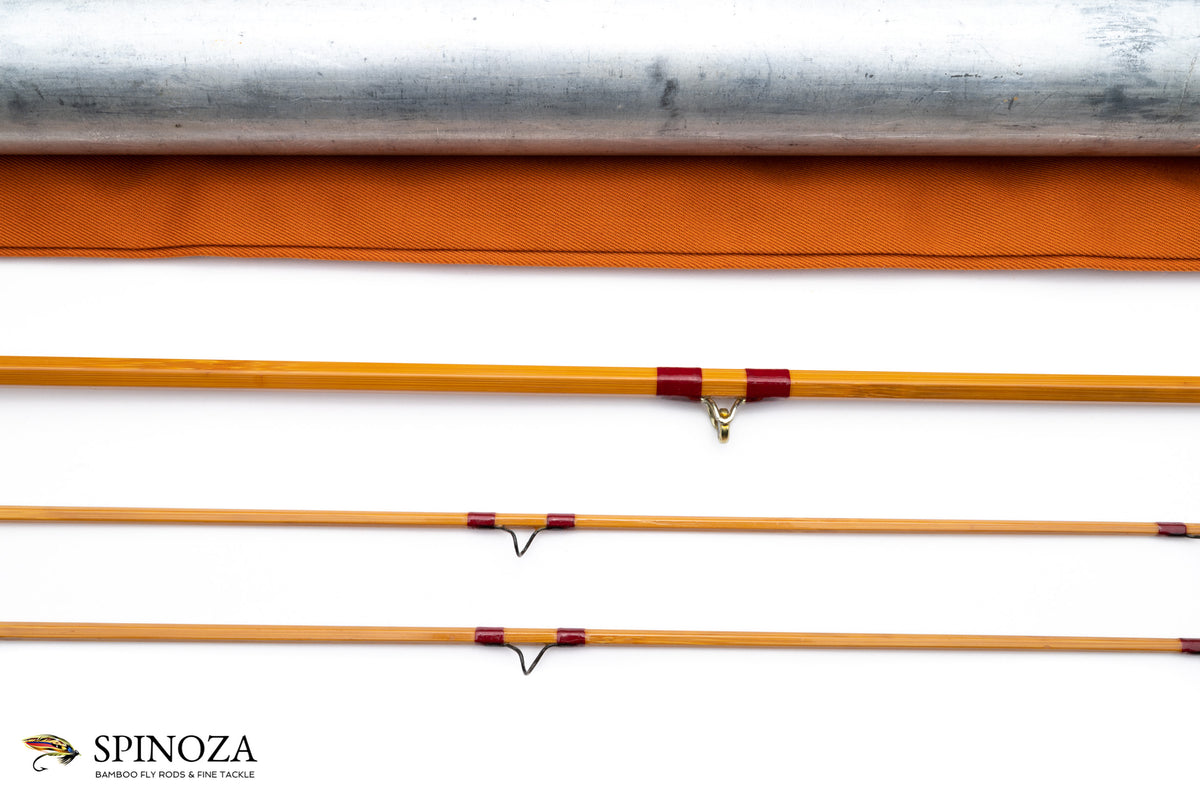 Leonard Model 39H Fly Rod 7'6" 2/2 #5/6 - rod sections with guides