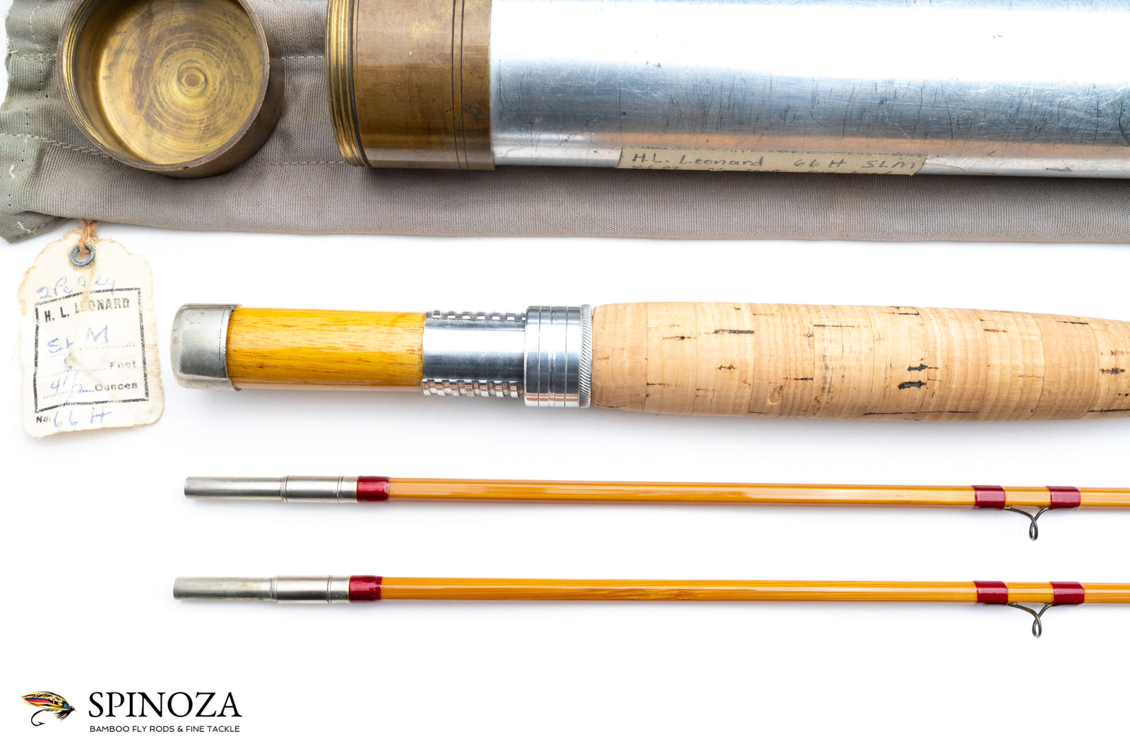 Leonard Model 66H Bamboo Fly Rod 8' 2/2 #5