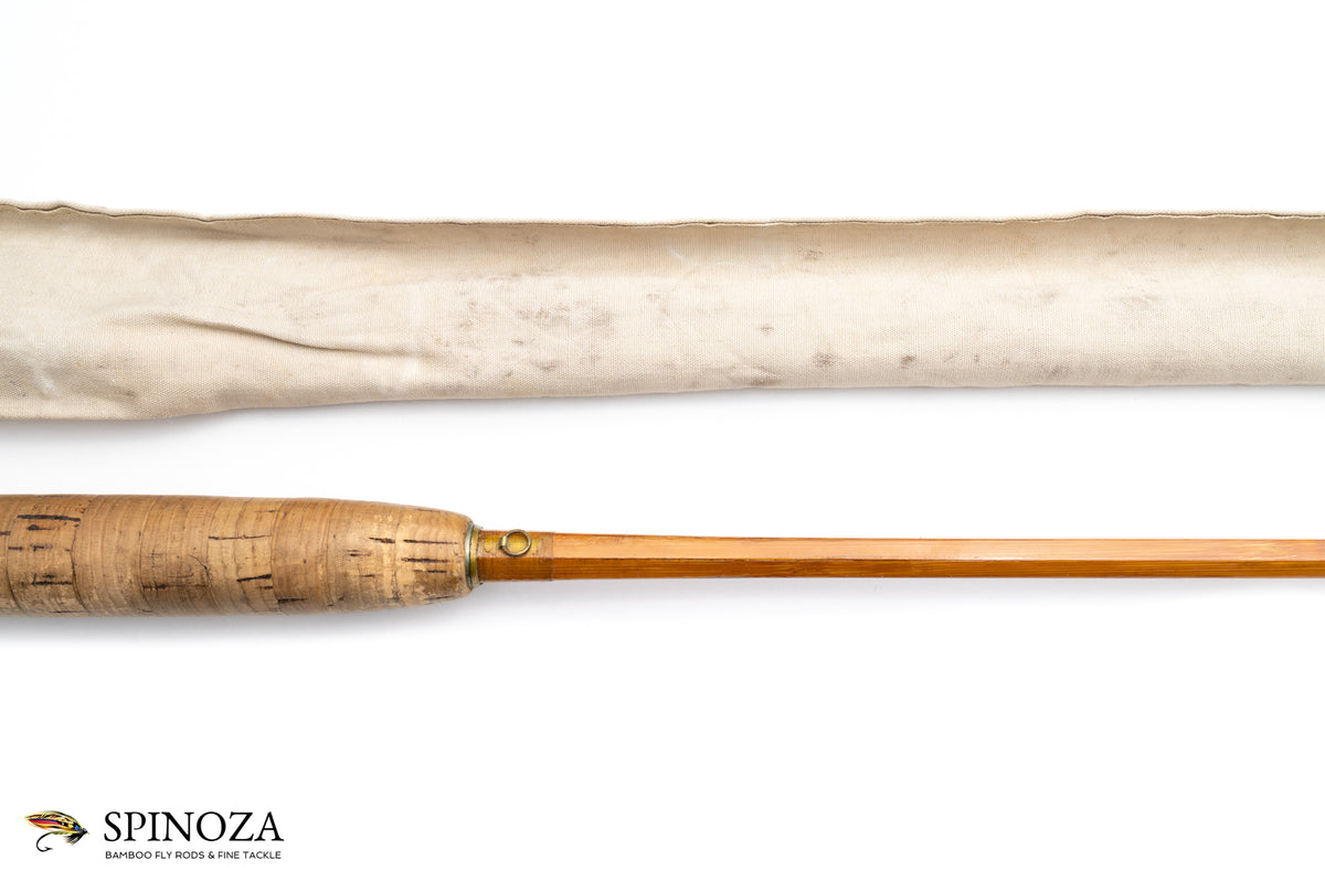 HL Leonard Bamboo Fly Rod 8' 1/1 #4 - maker's marking and inscription