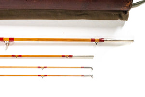 Leonard Special Tournament Fly Rod 8'6" 3/2 #6/7 - guide wrapping and spacing