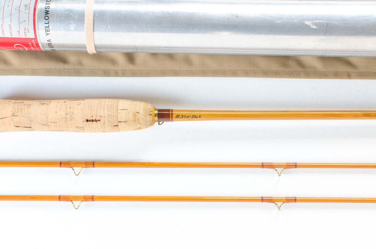 Leonard 37H Fly Rod 6'6" 2/2 #4 - maker's marking and inscription