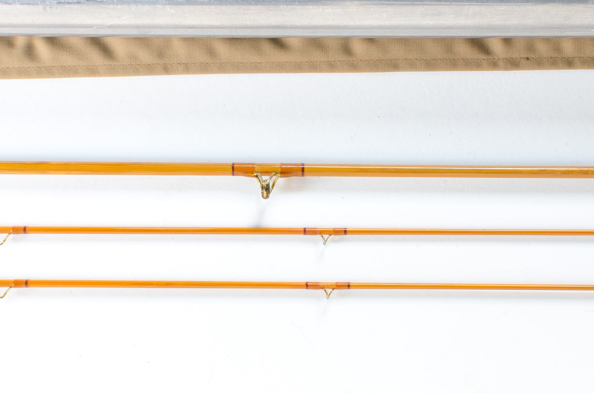Leonard 37H Fly Rod 6'6" 2/2 #4 - rod sections with wrapping detail