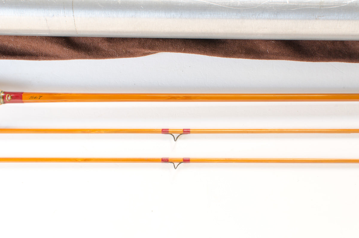 Leonard 38H Fly Rod 7' 2/2 #4 - guide wrapping and spacing