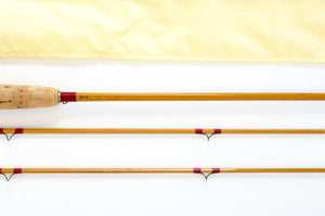 Leonard 38H Fly Rod 7' 2/2 #4 - 2 (rod shaft writing and markings)