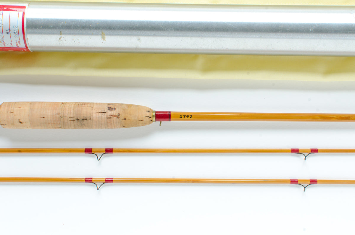 Leonard 38H Fly Rod 7' 2/2 #4 - maker's marking and inscription