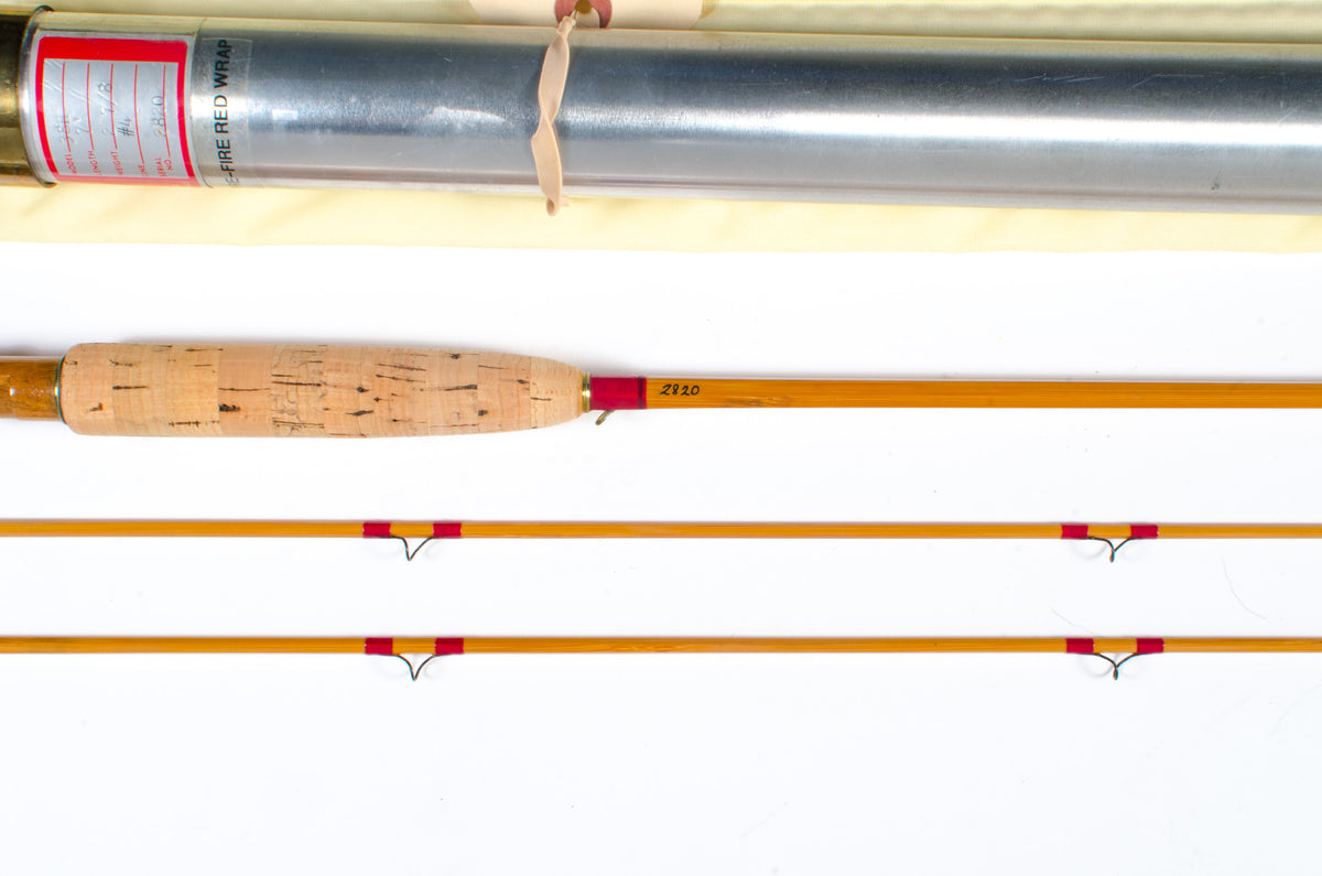 Leonard 38H Fly Rod 7' 2/2 #4 - maker's marking and inscription