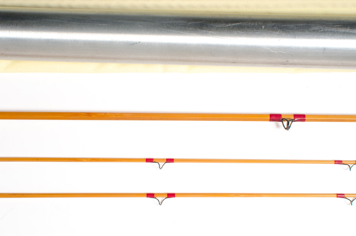 Leonard 38H Fly Rod 7' 2/2 #4 - rod sections with wrapping detail