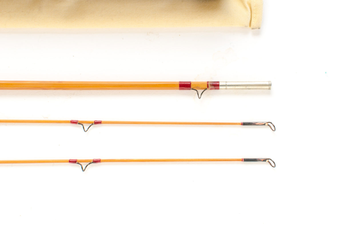 Leonard 39-5 Fly Rod 7'6" 2/2 #5 - ferrule detail and joints